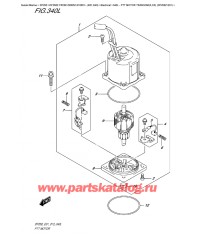 340L - Двигатель гидроподъёма Transom (X, xx) (Df250Z E01)