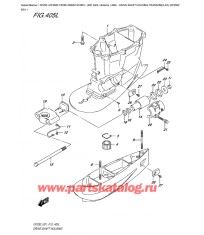 405L - Корпус вала передачи Transom (X, xx) (Df250Z E01)