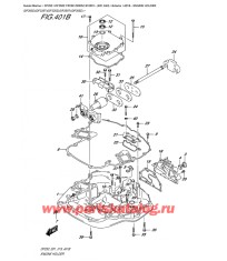 401B - Основание двигателя (Df200Z) (Df225T) (Df225Z) (Df250T) (Df250Z)