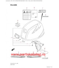 420D - Крышка двигателя (капот) (020: (Df30A) )