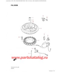 303B - Магнето (модели с ручным стартером: df30A: p40)