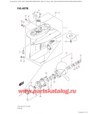 407B - Картер коробки передач (Df25At, Df25Ath, Df30A, Df30At, Df30Ath)