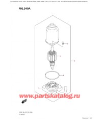 340A - Двигатель гидроподъёма (Df25At, Df25Ath, Df30At, Df30Ath)