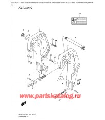 335G - Кронштейн транца (Df30At P01)