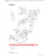 545A - Дистанционное управление в сборе, одинарное (2) (Df9.9B, Df9.9Br,