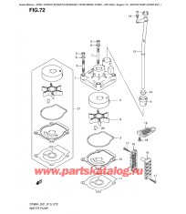 72 - Водяной насос (Df60A E01)