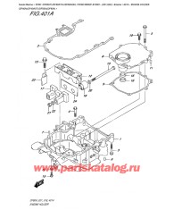 401A - Основание двигателя (Df40A) (Df40Ast) (Df50A) (Df60A)