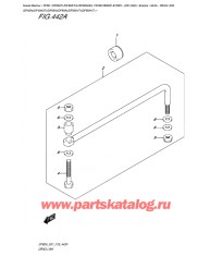 442A - Переключающая тяга (Df40A) (Df40Ast) (Df50A) (Df60A) (Df50Avt) (Df60Avt)