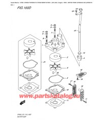 160D - Водяной насос (Df60Aqh E01) (Df60Ath E01)