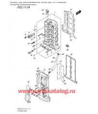 111A - Головка блока цилиндра (Df70A) (Df70Ath) (Df80A) (Df90A) (Df90Ath)