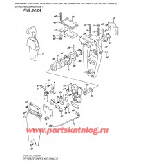 545A - Дистанционное управление в сборе, одинарное (2) (Df70A) (Df80A) (Df90A) (Df100B)