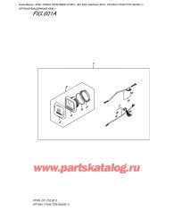 601A - Опции: multi Function Gauge (1) (Df70A) (Df80A) (Df90A) (Df100B)