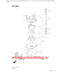 160A - Водяной насос ( (E01, E03, E11) : (Df70A, Df90A), E01: (Df80A,