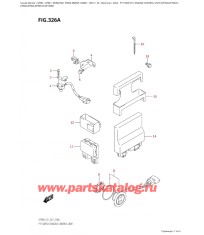 326A - Переключатель гидроподъёма / Блок управления двигателем (Df70A, Df70Ath,