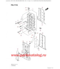 111A - Головка блока цилиндра (Df70A, Df70Ath, Df80A, Df90A, Df90Ath)