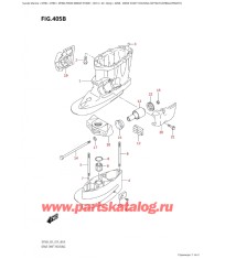 405B - Корпус вала передачи (Df70Ath, Df80A, Df90Ath)