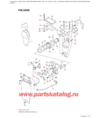 545A - Дистанционное управление в сборе, одинарное (2) (Df70A, Df80A, Df90A,