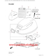 420C - Крышка двигателя (капот) (Df9.9Bt: p01)