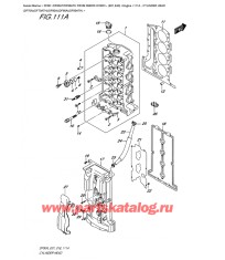 111A - Головка блока цилиндра (Df70A) (Df70Ath) (Df80A) (Df90A) (Df90Ath)
