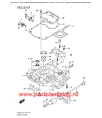 401A - Основание двигателя (Df70A) (Df90A) (Df100B)