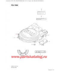136G - Крышка механизма маховика (Df90A: e01)