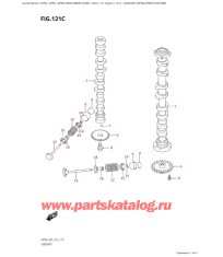 121C - Распределительный вал (Df90A, Df90Ath, Df100B)