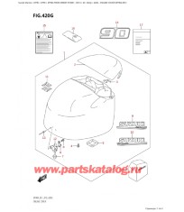 420G - Крышка двигателя (капот) (Df90A: e01)