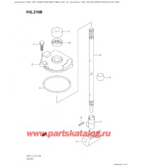 210B - Переключающая тяга (Df90T, Df100T, Df115T, Df115Wt)