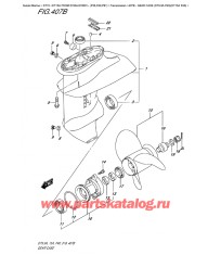 407B - Картер коробки передач (Dt9.9A P40) (Dt15A P40)