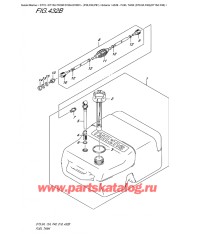 432B - Топливный бак (Dt9.9A P40) (Dt15A P40)