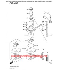 160C - Водяной насос (Dt30 P40) (выше To Vin.712192)