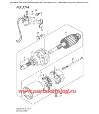 301A - Двигатель электростартера (Электростартер) (Dt30 P40)