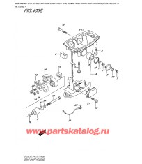 405E - Корпус вала передачи (Dt30R P40) (выше To Vin.712192)