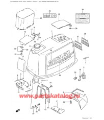 34A - Крышка двигателя (капот) (Model: 95~97)