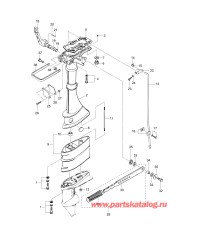 Fig.06 Корпус вала передачи / Румпель (m3.5b2)