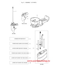 Fig.13 Assembly / Kit Parts