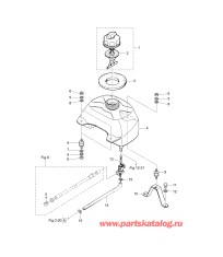 Fig.11 Встроенный топливный бак / M5b-d / M5b / M4c