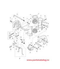 Fig.08 Кронштейн / Рычаг блокировки задней передачи