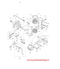 Fig.08 Кронштейн / Рычаг блокировки задней передачи