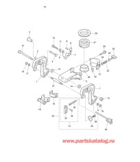 Fig.11 Кронштейн транца / Поворотный кронштейн