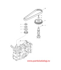 Fig.04 Шкив / Ремень распредвала