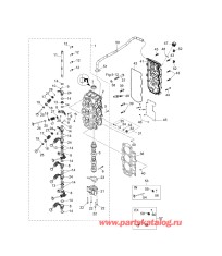 Fig.03 Головка блока цилиндра / Масляный насос