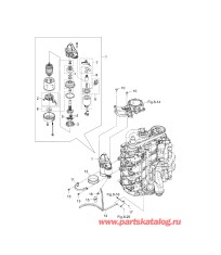 Fig.07 Электрические части (двигатель стартера)