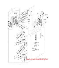 Fig.03 Головка блока цилиндра / Масляный насос