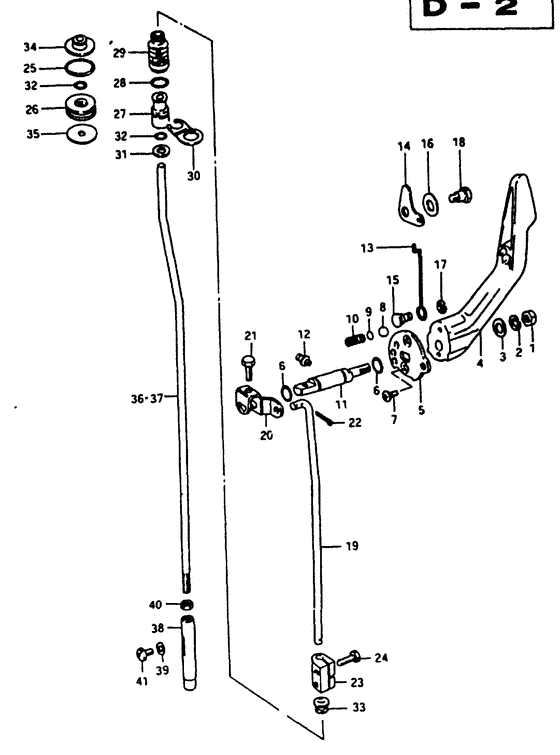 Suzuki DT9.9PVZ(G/J/VZ) Z / Сцепление 