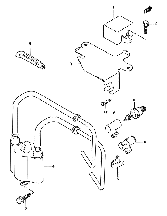 Suzuki DT9.9S T / Ignition 