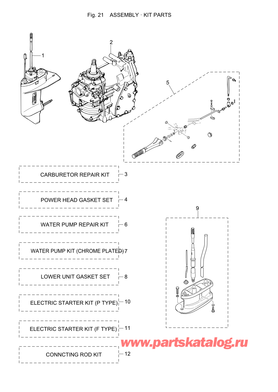 Tohatsu M-25H (002-21025-A) /  