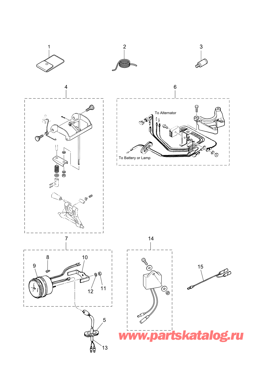 Tohatsu M-25H (002-21025-0AG) / Fig-20 Дополнительные опции (Аксессуары) 