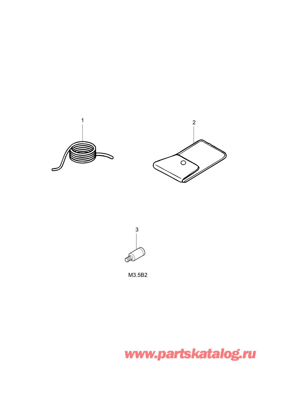 Tohatsu M2.5A2 (002-21040-0BA) / Fig.12 Дополнительные опции (Аксессуары) 