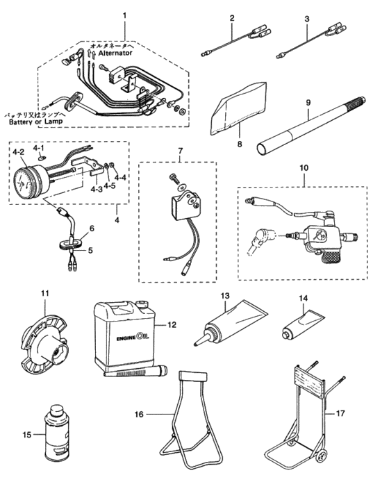 tohatsu   M30A4 00221025-5 / Дополнительные опции (v) - Аксессуары (2) 